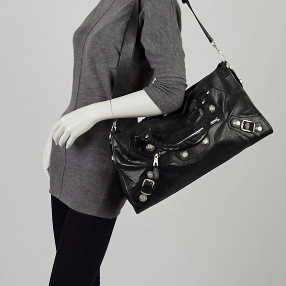Balenciaga Giant 21 Sliver Part Time Bag Black - Picture 10 of 10
